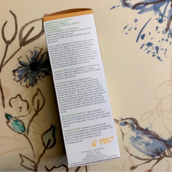 💜 InstaNatural Vitamin C Toner - NWT - Picture 14 of 16